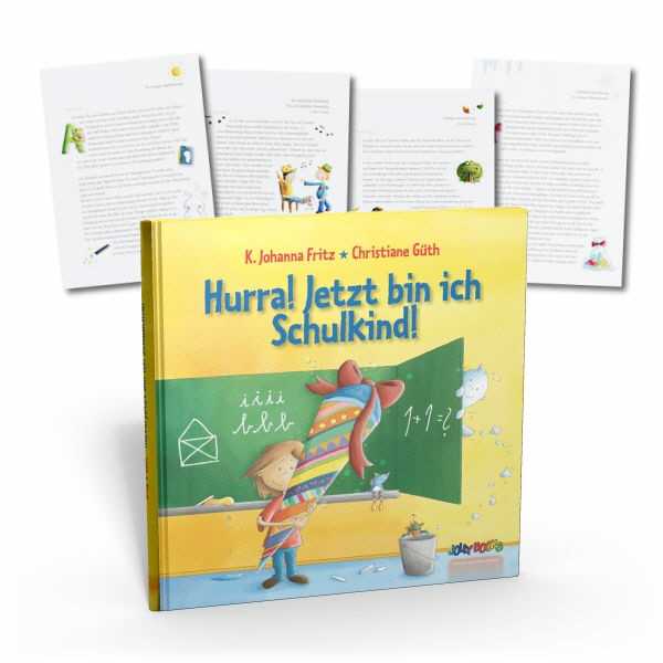 Personalisiertes Kinderbuch - Geschenk zur Einschulung und zum Schulanfang