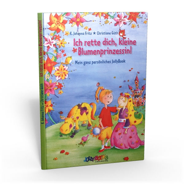 Personalisiertes Kinderbuch Mit Namen Ich Rette Dich Kleine Blumenprinzessin