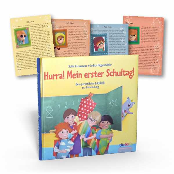 Personalisiertes Kinderbuch - Geschenk zur Einschulung und zum Schulanfang