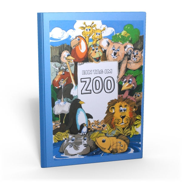 Personalisiertes Kinderbuch Mit Namen Ein Im Zoo