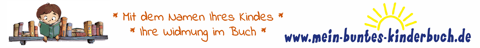 Mein buntes Kinderbuch - Personalisierte Kinderbcher und Geschenke zur Taufe, Einschulung, Weihnachten, ...